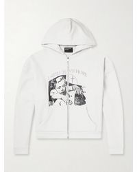 Enfants Riches Deprimes - I Still Have Hope Printed Cotton-jersey Zip-up Hoodie - Lyst