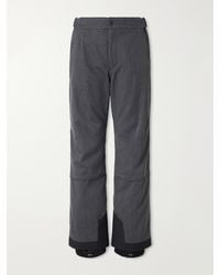 Moncler - Straight-Leg Padded Virgin Wool-Twill Ski Pants - Lyst