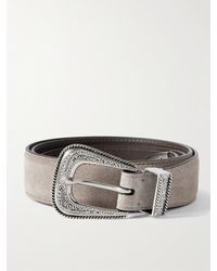 Brunello Cucinelli - 3cm Suede Belt - Lyst