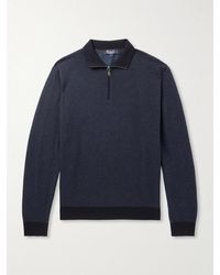 Loro Piana - Roadster Cashmere Half-Zip Sweater - Lyst