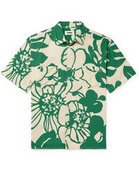 YMC - Mitchum Floral-print Twill Shirt - Lyst