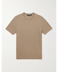 Incotex - T-Shirt aus Baumwoll-Jersey - Lyst
