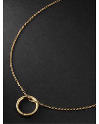 Mens Jewellery Necklaces Alice Made This Rae Sterling Silver And Gold-tone Necklace in Metallic for Men 