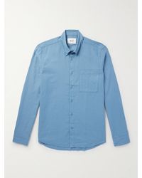NN07 - Arne 5159 Slim-fit Cotton-twill Shirt - Lyst