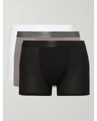 CDLP - Three-pack Stretch-lyocell Boxer Briefs - Lyst