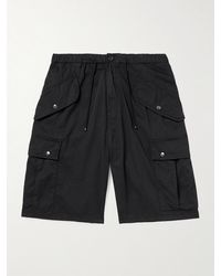 Dries Van Noten - Straight-leg Cotton-gabardine Cargo Shorts - Lyst