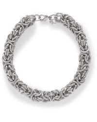 OAMC Myth Palladium Beads Necklace in Metallic for Men | Lyst