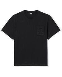 Loewe - Pocket Anagram T-Shirt - Lyst