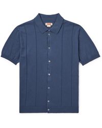 Baracuta - Horatio Striped Cotton Shirt - Lyst