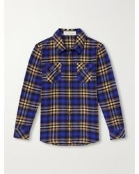 God's True Cashmere - Checked Cashmere Shirt - Lyst