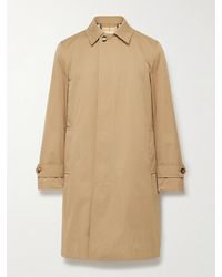 Burberry - Cotton-Gabardine Trench Coat - Lyst