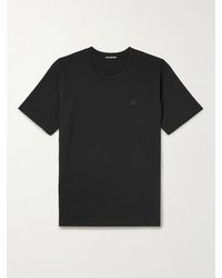 Acne Studios - Nash Logo-appliquéd Cotton-jersey T-shirt - Lyst