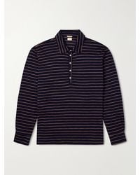 Massimo Alba - Raya Striped Cotton-Jersey Polo Shirt - Lyst