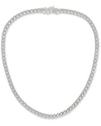 Tom Wood - Frankie Rhodium-plated Chain Necklace - Lyst