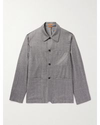 Barena - Visal Virgin Wool-Blend Overshirt - Lyst