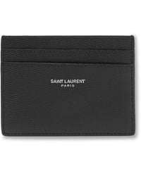 Saint Laurent - Ysl Monogram Credit Card Case - Lyst