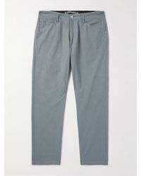 Stone Island - Straight-Leg Logo-Appliquéd Cotton-Ripstop Trousers - Lyst