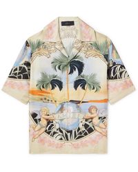 Amiri - Cherub Silk Shirt - Lyst