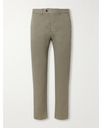 Hartford - Taylor Straight-Leg Cotton Gabardine Trousers - Lyst