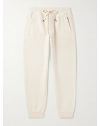 Tom Ford - Schmal zulaufende Jogginghose aus Baumwoll-Jersey - Lyst