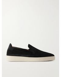 Mulo - Suede Slip-On Sneakers - Lyst