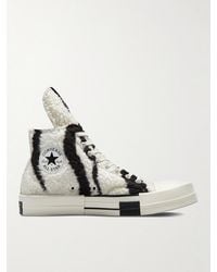 Rick Owens - X Drkshdw Turbodrk Square-Toe Sneakers - Lyst