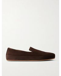 Mulo - Evening Suede Loafers - Lyst
