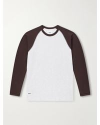 WTAPS - Ian Logo-Embroidered Cotton-Jersey T-Shirt - Lyst