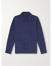 Slowear - Bouclé Wool-blend Cardigan - Lyst