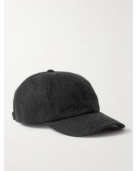 NN07 - Wool-blend Flannel Baseball Cap - Lyst