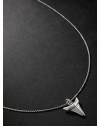 John Hardy - Sterling Silver Diamond Pendant Necklace - Lyst