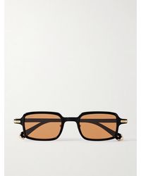 Cartier - Rectangular-frame Acetate Sunglasses - Lyst