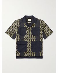 Nicholas Daley - Calypso Camp-Collar Printed Cotton Shirt - Lyst