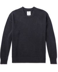 Visvim - Jumbo Cotton And Linen-blend Sweater - Lyst