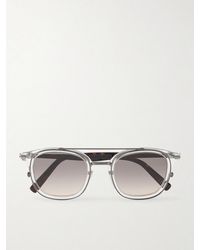 Dior - Diorblacksuit S14i Square-frame Acetate And Silver-tone Sunglasses - Lyst