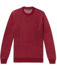Loro Piana - Mélange Linen, Cashmere And Silk-Blend Sweater - Lyst