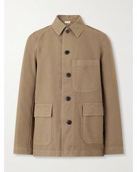 Dries Van Noten - Braxton Garment-Dyed Cotton Jacket - Lyst