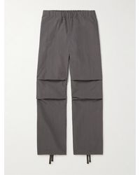 John Elliott - Himalayan Straight-Leg Cotton And Nylon-Blend Trousers - Lyst
