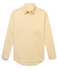 Anderson & Sheppard - Linen Shirt - Lyst