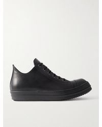 Rick Owens - Ramones Leather Sneakers - Lyst