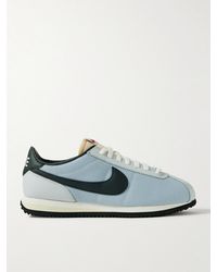 Nike - Cortez '72 Twill And Leather Sneakers - Lyst
