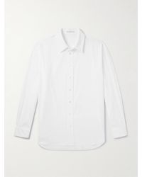 The Row - Penn Oversized Cotton-poplin Shirt - Lyst