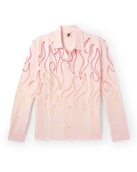 Sky High Farm - Sequin-embellished Linen-blend Shirt - Lyst