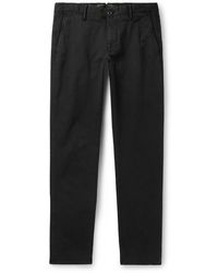 Incotex - Slim-fit Tapered Stretch-cotton Trousers - Lyst