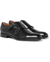 hugo boss double monk shoes