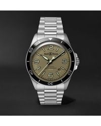 Bell & Ross - Br V2-92 Military Green Automatic 41mm Stainless Steel Watch - Lyst