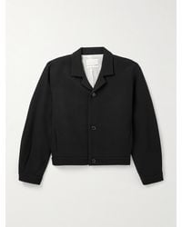 Amomento - Cropped Wool-blend Jacket - Lyst