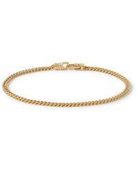 Tom Wood - Gold-plated Chain Bracelet - Lyst