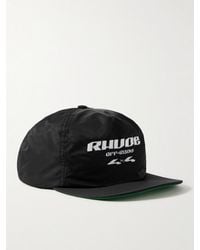 Rhude - Logo-embroidered Nylon And Twill Baseball Cap - Lyst