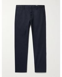 NN07 - Theo Tapered Stretch Organic Cotton-Twill Chinos - Lyst